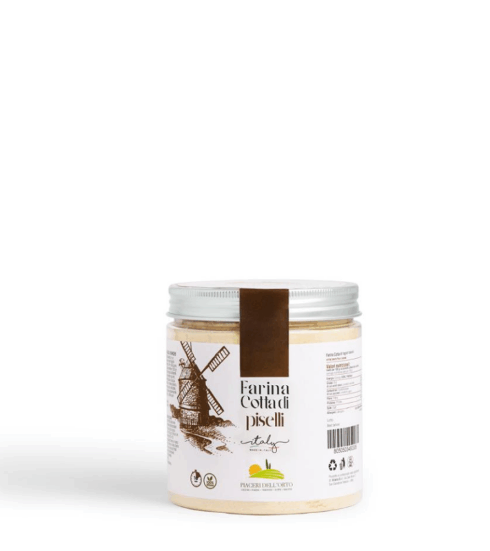 farine cotte di piselli